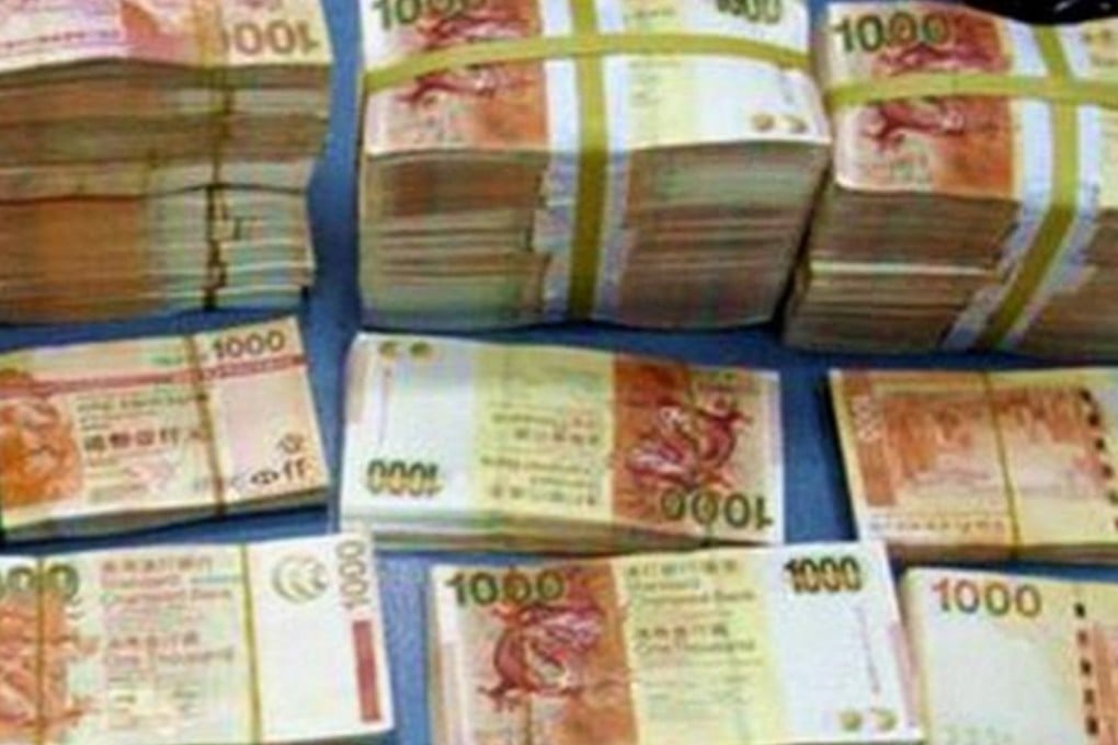 Hong Kong $1,000 dollar banknotes. Photo: SCMPOST