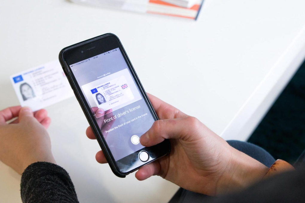 Onfido's software in action. Photo: Onfido