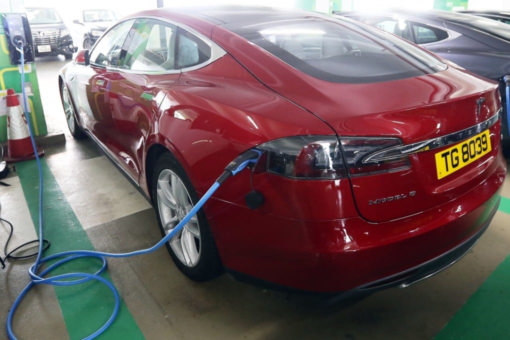 The number of public charging ports in Hong Kong rose from 872 in 2011 to 1,518 in 2016, marking an increase of only 74 per cent. Photo: Dickson Lee