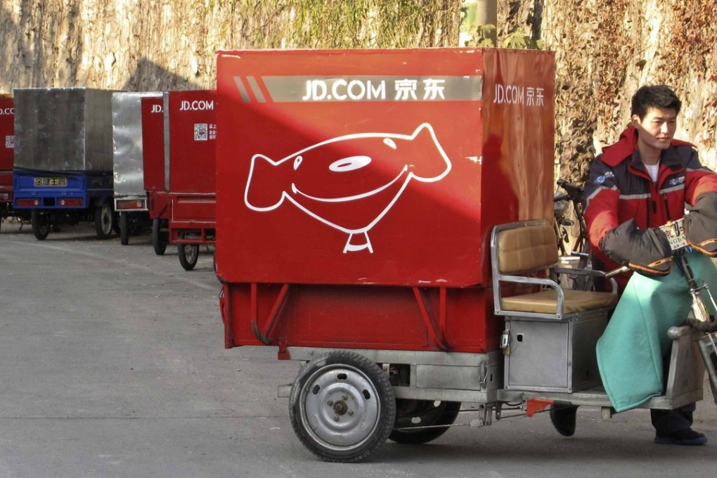 The ubiquitous JD.com delivery driver and his electric tricycle could soon become an endangered species, after the e-commerce company revealed it is to partners with two local carmakers in researching what it claims will be the country’s first autonomous delivery vans – its latest effort to use unmanned vehicles to increase delivery efficiency across the country. Photo: Reuters