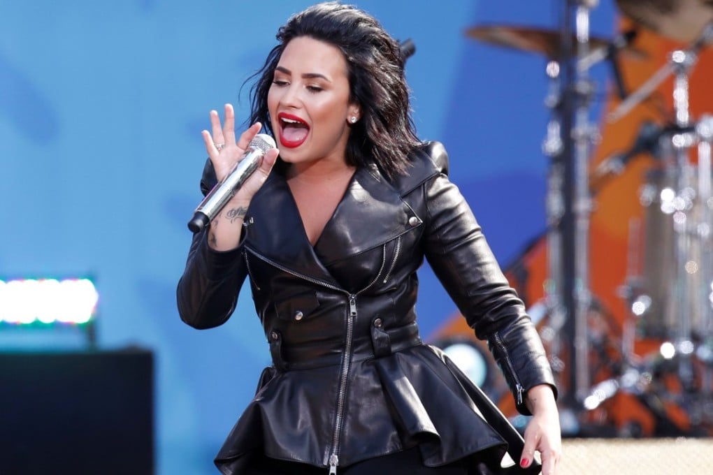 Singer Demi Lovato loves being compared to Adele but it’s her activism and charity work that take precedent. Photo: Reuters