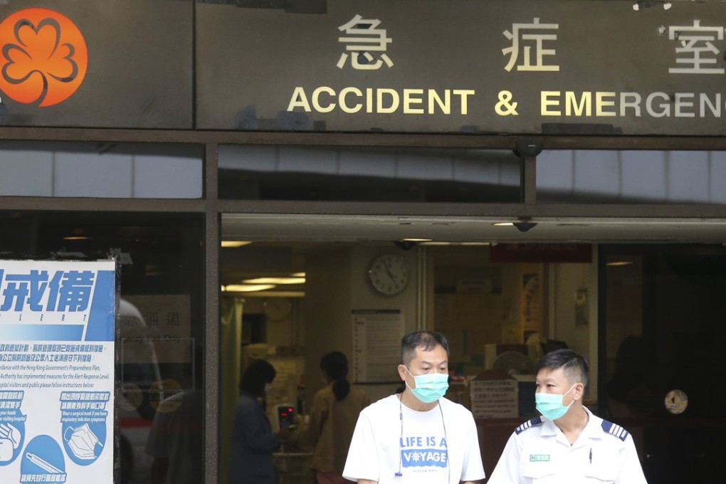 The accident and emergency department at Queen Mary Hospital. Photo: Dickson Lee