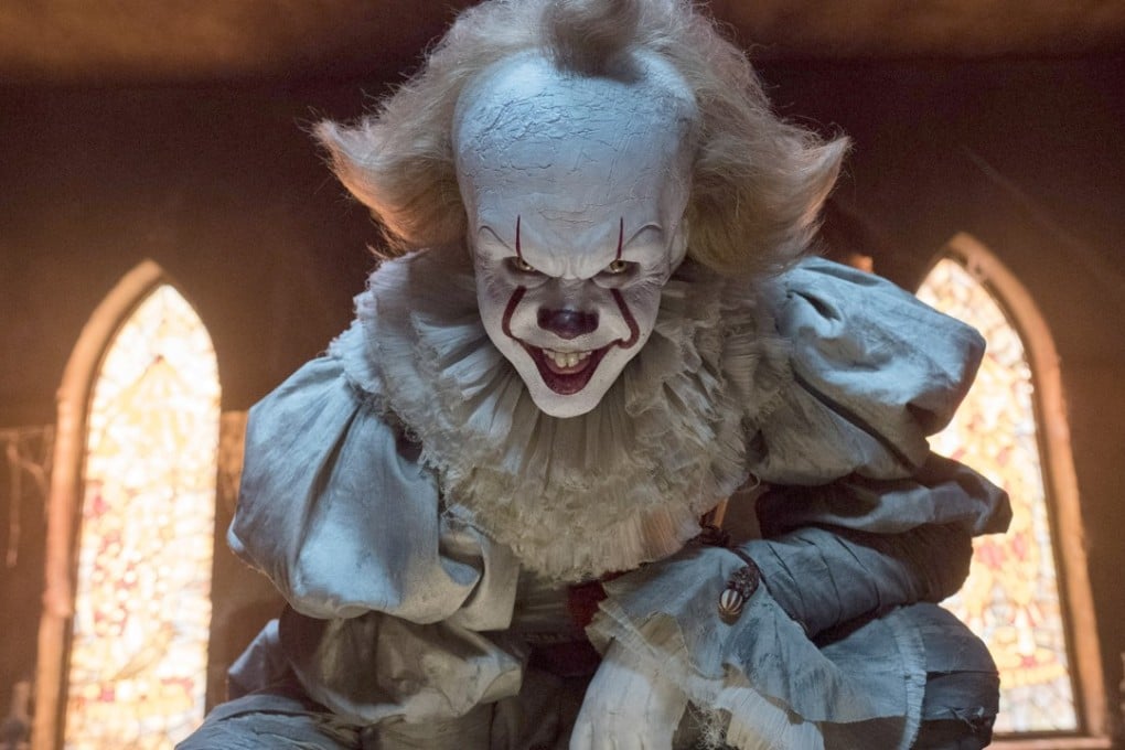 Swedish actor Bill Skarsgard plays Pennywise the Dancing Clown in the new Stephen King movie It. Photo: Brooke Palmer, Warner Bros. Pictures
