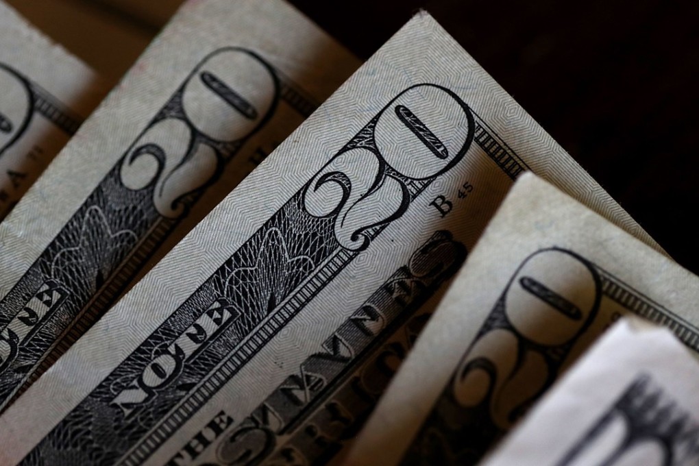 The dollar looks attractive, having depreciated by 15 per cent from its peak against the euro last December. Photo: AFP