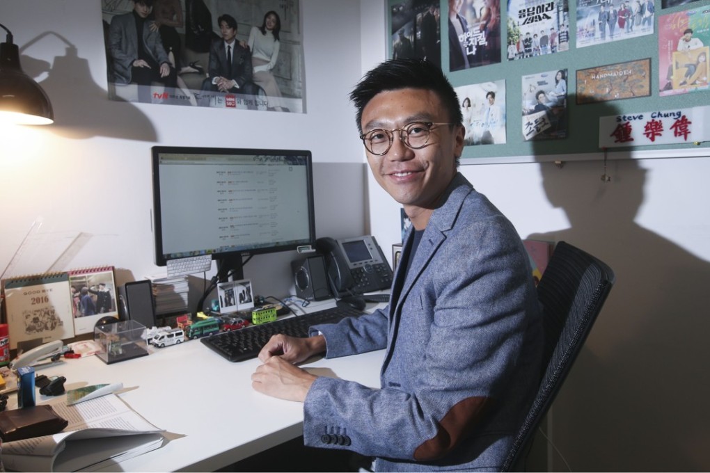 University lecturer Steve Chung Lok-wai is a diehard fan of Korean culture. Photo: K.Y. Cheng