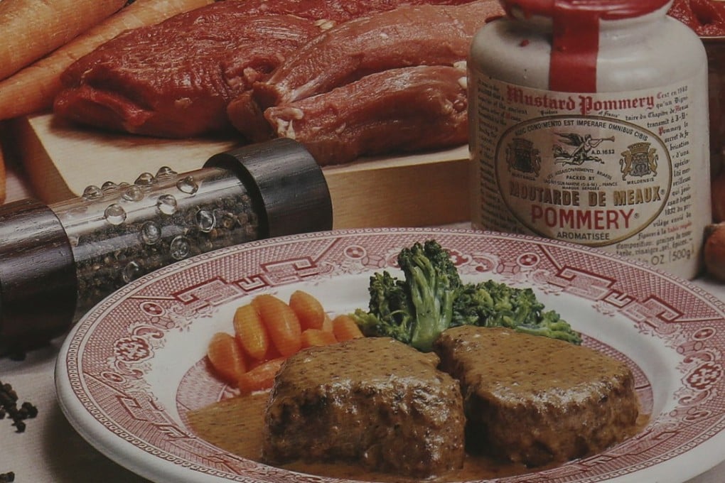 Filllet steaks with mustard sauce from The Peninsula Group Recipe Book.