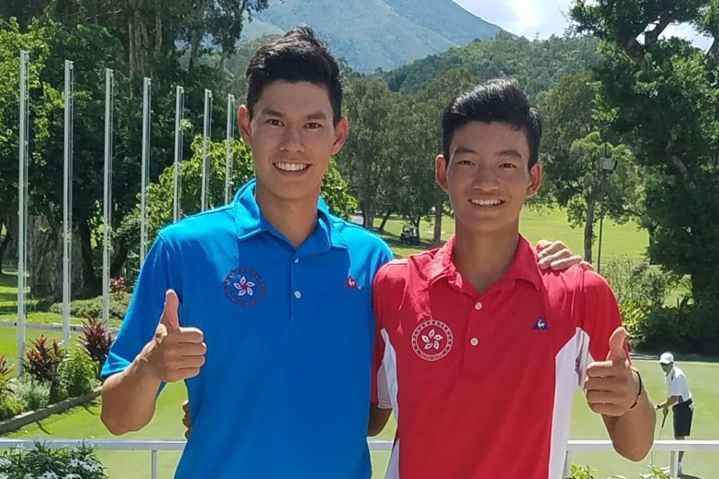 Matthew Cheung Hung-hai and Taichi Kho will fly the flag for Hong Kong at the UBS Hong Kong Open in November after qualifying at Fanling on Friday. Photo: HKGA