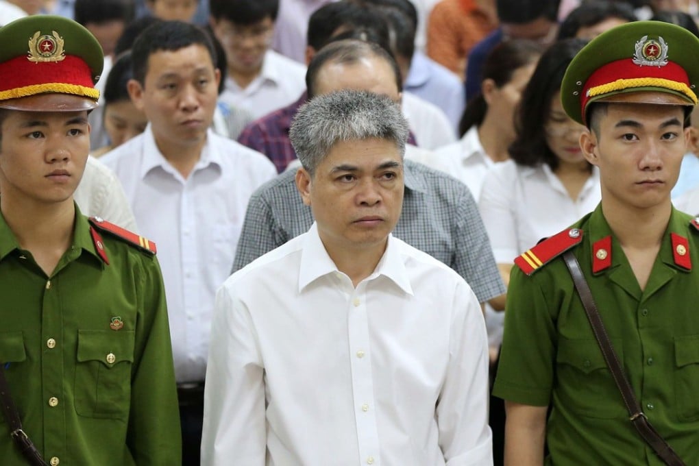 Former chairman of giant state oil firm PetroVietnam, Nguyen Xuan Son. Photo: AFP