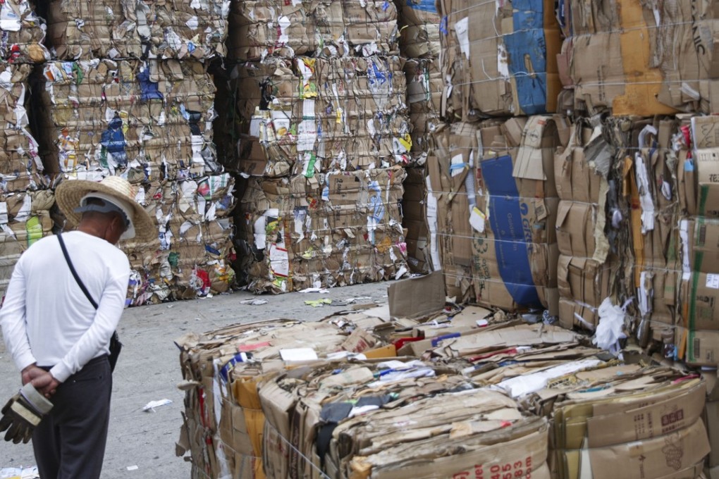 Paper has been piling up since the restrictions came in. Photo: Sam Tsang