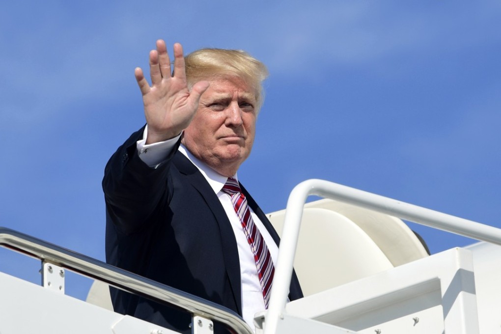 US President Donald Trump will fly to Asia in November for bilateral talks with China, Japan, South Korea, Vietnam and the Philippines, and also participate in the Apec and Asean summits. Photo: AP