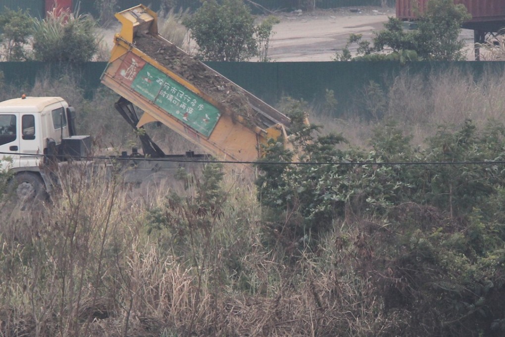 Hong Kong work sites send about 4,200 tonnes of construction waste to the tips every day, comprising more than a quarter of all the city’s landfill. Photo: David Wong