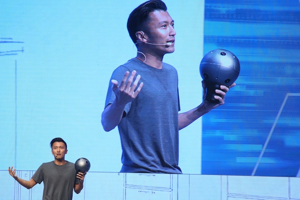 Hong Kong actor and singing star Nicholas Tse Ting-fung at the InnoTech Expo in Hong Kong, organised by the Our Hong Kong Foundation. Photo: K.Y. Cheng