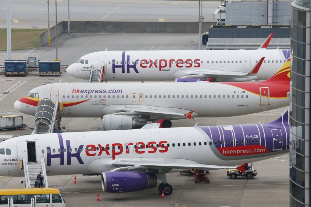 Hong Kong Express has come under fire from officials and the industry for its flight cancellations. Photo: Dickson Lee