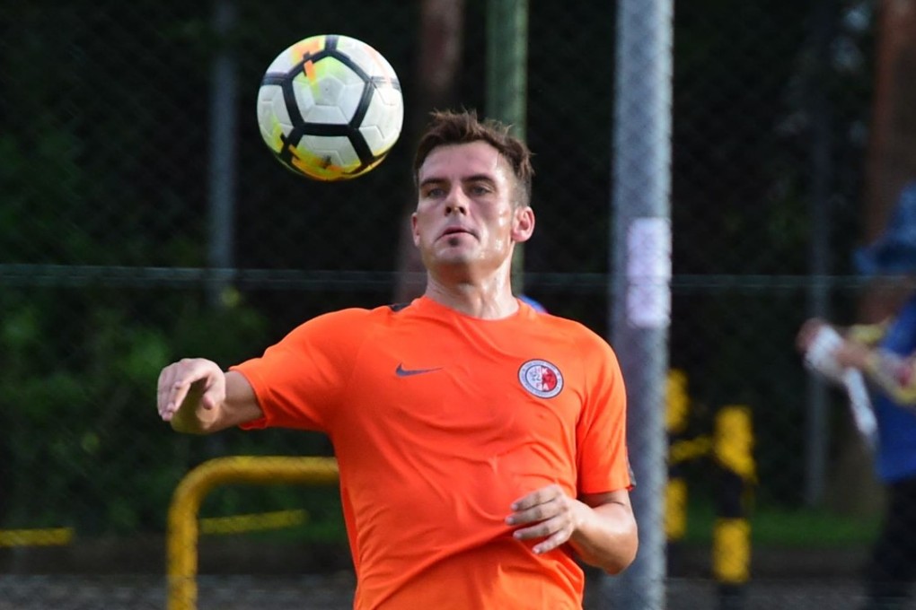 Jorge Tarres trains ahead of his Hong Kong debut. Photos: Chan Kin-wa