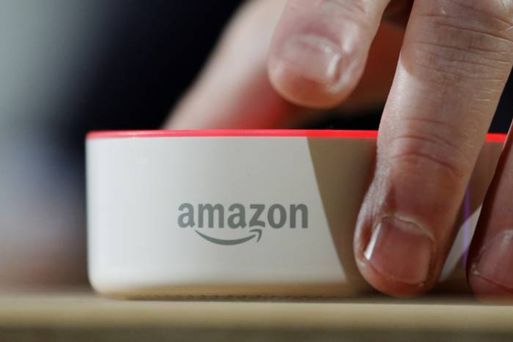 An Amazon Echo Dot. The company said there were no firm plans for a New Zealand warehouse at this stage. Photo: AP