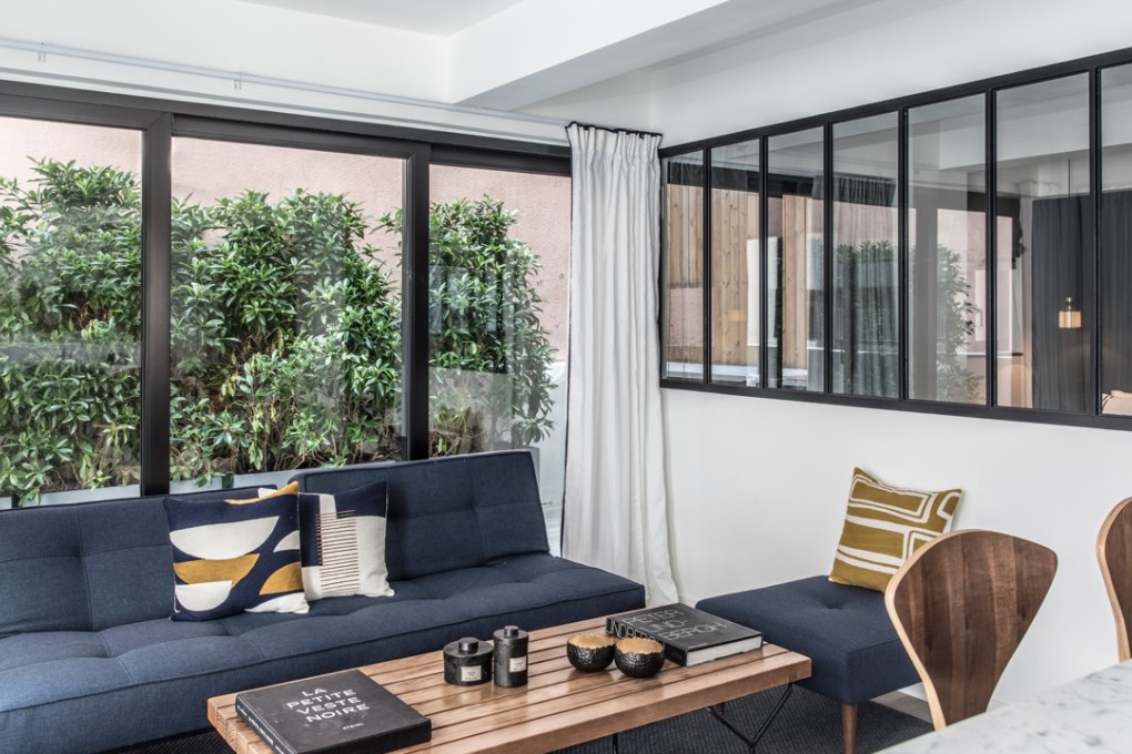 The open-plan apartment on Shelley Street designed by Peggy Bels. Photography: Eugene Chan