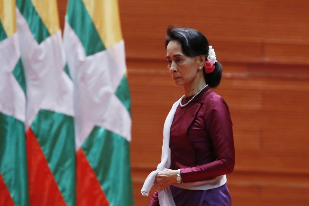 State counsellor of Myanmar Aung San Suu Kyi is the patron of the Irrawaddy Literary Festival. Photo: EPA
