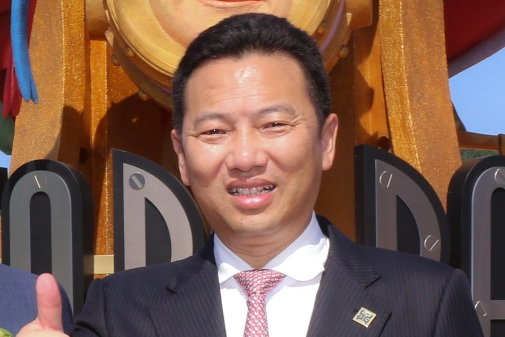 Yang Zhihui, chairman of Landing International Development, bought the site for the integrated resort on South Korea’s Jeju Island in 2013. Photo: Edward Wong