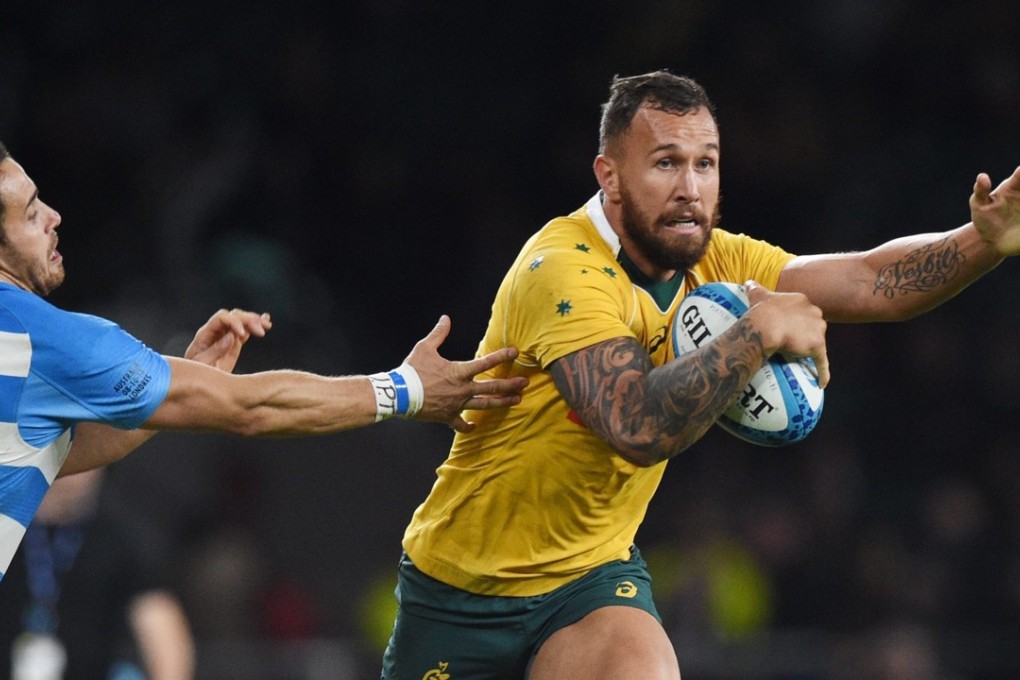 Quade Cooper is looking forward to showing his attacking flair for the Barbarians against the Wallabies. Photo: EPA