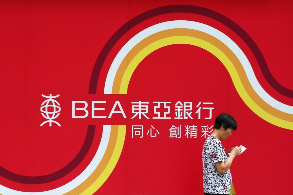 The Bank of East Asia has said about 10 customers have been affected. Photo: Felix Wong