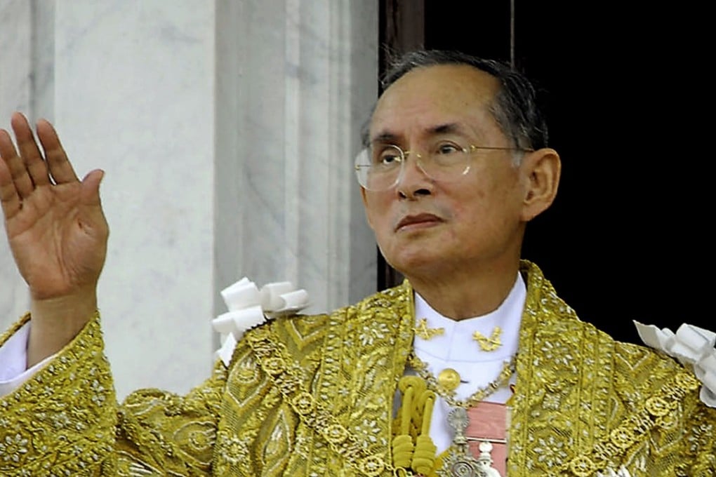 Thailand's late King Bhumibol Adulyadej in 2006. His funeral will be held this month a year after he died on October 13, 2016. File photo: AP