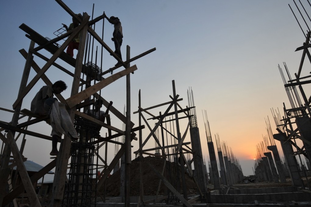 Myanmar says it needs to build infrastructure quickly to keep up with the needs of its rapidly urbanising population. Photo: AFP