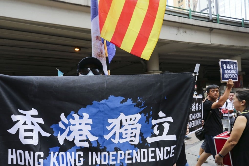Chief Executive Carrie Lam Cheng Yuet-ngor will need to address the issue of Hong Kong independence in her maiden policy address, analysts say. Photo: Dickson Lee