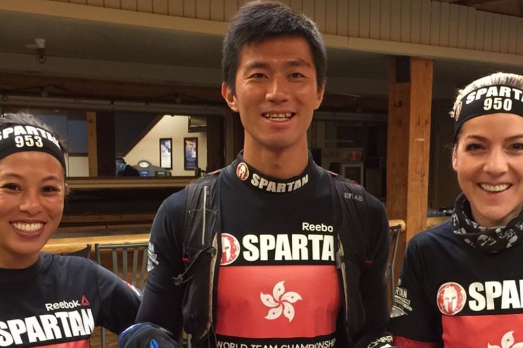 Nicky Inge, Roy Ng and Magdalena Cvetkovic at the Spartan World Championships in California. Photos: Spartan Races