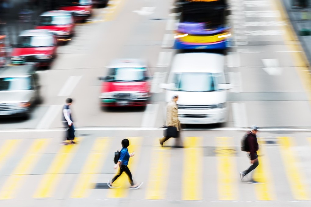 Just because you are using a pedestrian crossing doesn’t make it wise to saunter straight out into the road when a fast-travelling vehicle is a mere metre or so away. Picture: Alamy