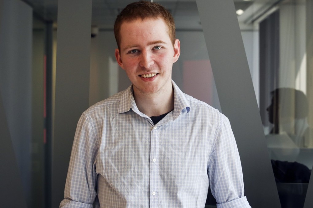 Bitspark CEO George Harrap taught himself about finance. Photo: Jonathan Wong