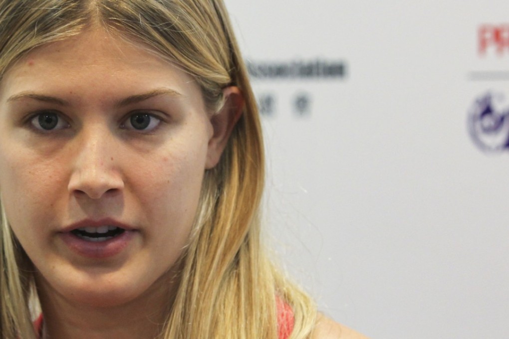 Eugenie Bouchard makes her debut in Hong Kong – after last-minute withdrawals in 2014 and 2015. Photo: Roy Issa