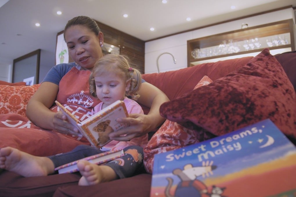 The life of Liza Avelino, a 46-year-old Filipino domestic worker, is documented in the film. Photo: Joanna Bowers