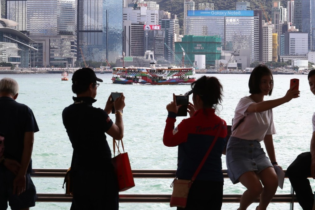 The number of visitors to Hong Kong during the first five days of the ‘golden week’ was underwhelming. Photo: Nora Tam