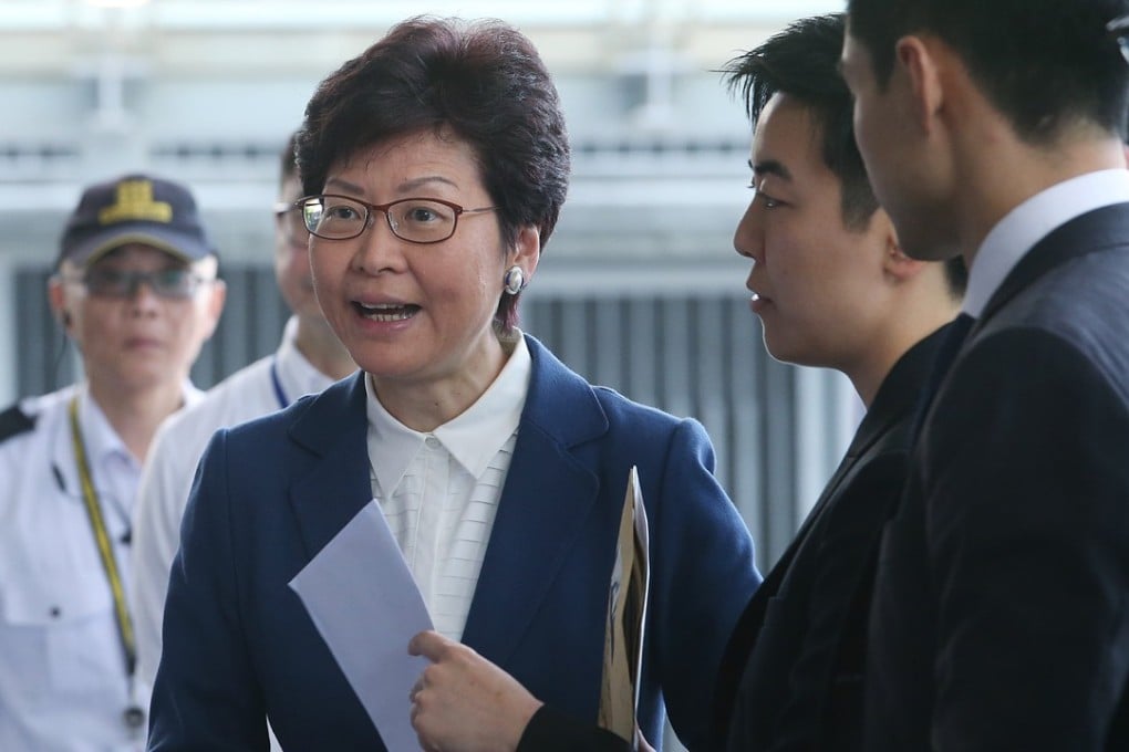 Carrie Lam’s 100-day milestone will be followed by her first policy address on Wednesday. Photo: David Wong