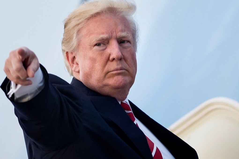 US President Donald Trump continued to make vague threats toward North Korea on Saturday, saying that diplomatic negotiations and agreements over the years have not worked. Photo: AFP