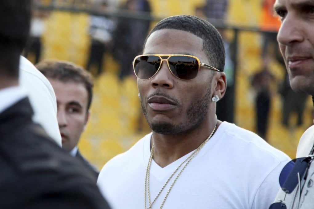 File photo of rapper Nelly. Photo: AP