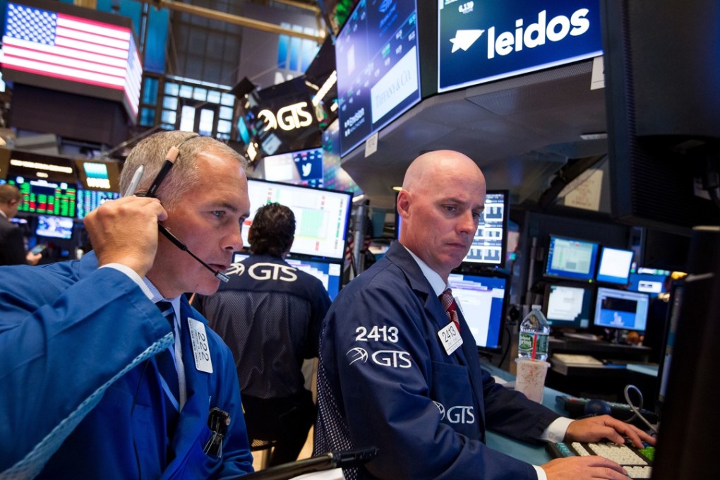 Traders on the floor of the New York Stock Exchange. The benchmark S&P 500 index has risen more than 5 per cent since mid-August. Photo: Bloomberg