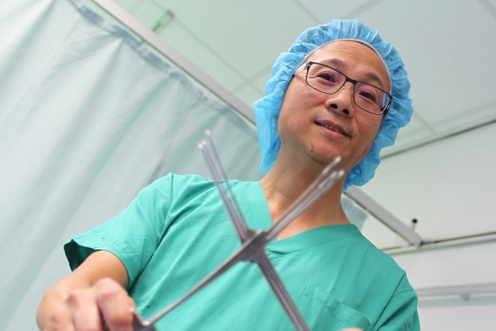 Operating theatre manager Alick Chiu is retiring next year. Photo: Roy Issa