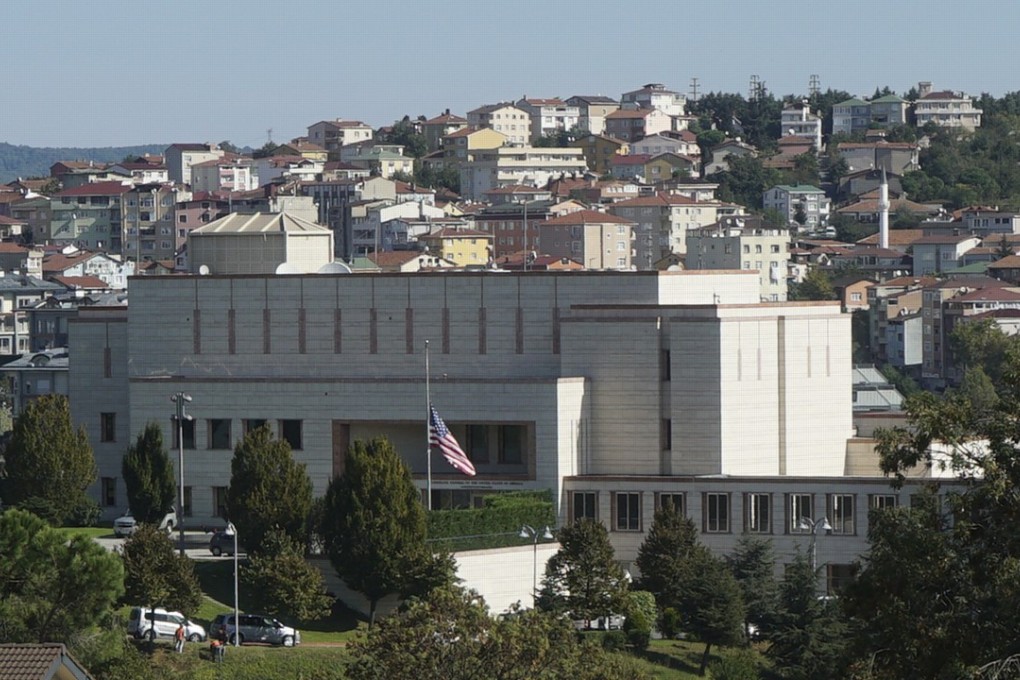 The US consulate in Istanbul. Photo: AP