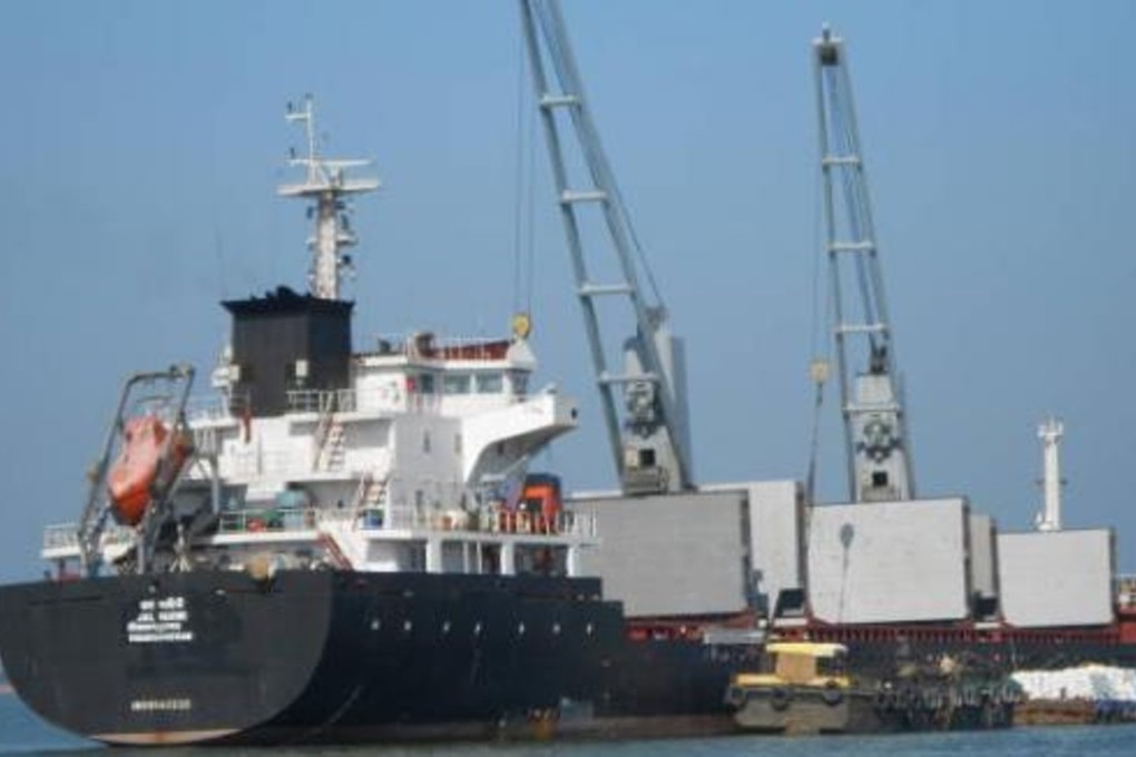 Petrel 8 cargo ship, registered in Comoros, is one of four ships banned from entering all port for violating UN sanctions. Photo: Vesselfinder