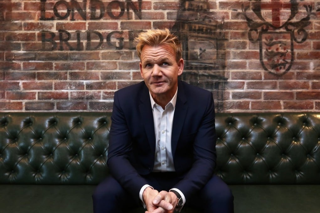 Chef Gordon Ramsay, at his restaurant London House in Tsim Sha Tsui in 2015. Photo: SCMP / Jonathan Wong