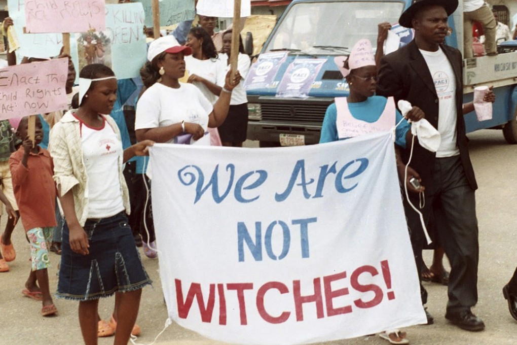 Children protest, saying they are innocent, after being branded as witches in 2009 in the southern Nigerian city of Eket. Belief in witchcraft is widespread in Africa, including rural Malawi, one of the world’s poorest countries. File photo: AFP