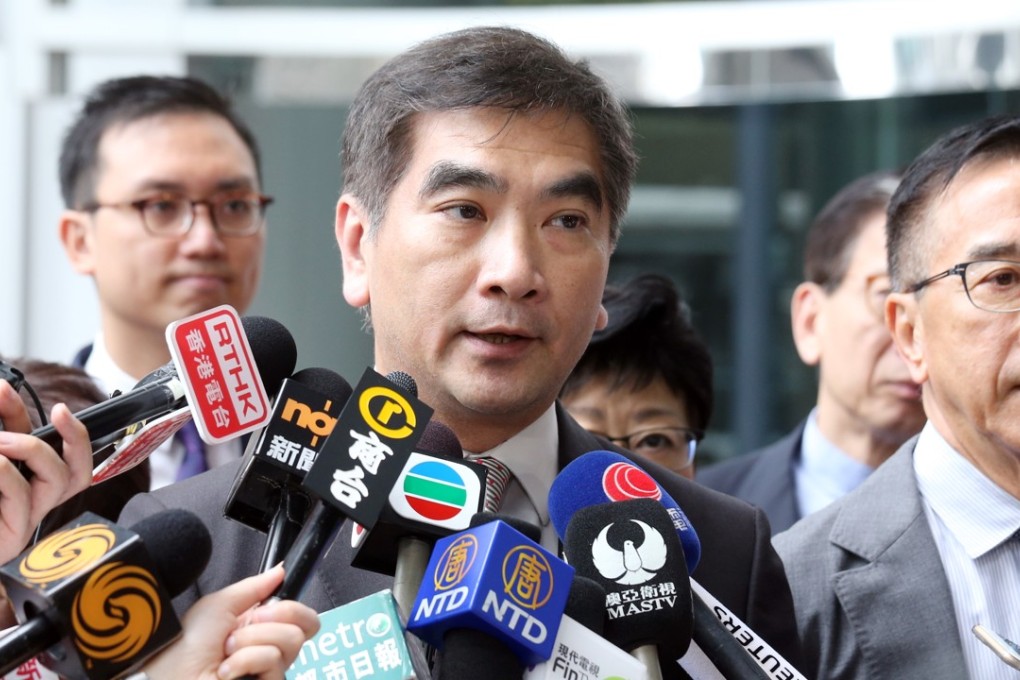 Liberal Party leader Felix Chung Kwok-pan has to compete with at least 19 other Legco members for the two slots for motion debates at the meeting. Photo: K.Y. Cheng