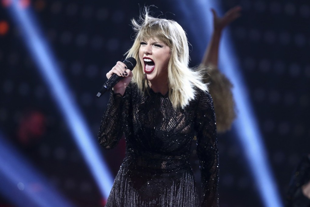 Taylor Swift performs in Houston, Texas. Photo: John Salangsang/Invision/AP