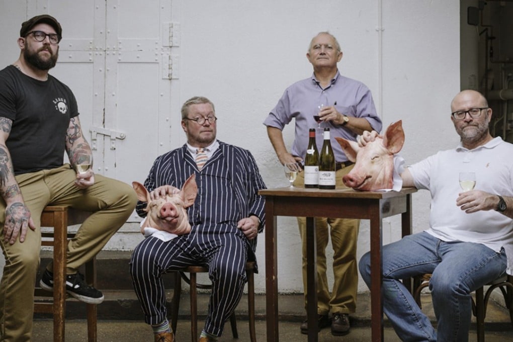From left: Rhoda’s Nate Green, Fergus Henderson of St John, Trevor Gulliver of St John Wines and Richard Turner from Hawksmoor will collaborate on a four-course dinner for five nights at Rhoda.