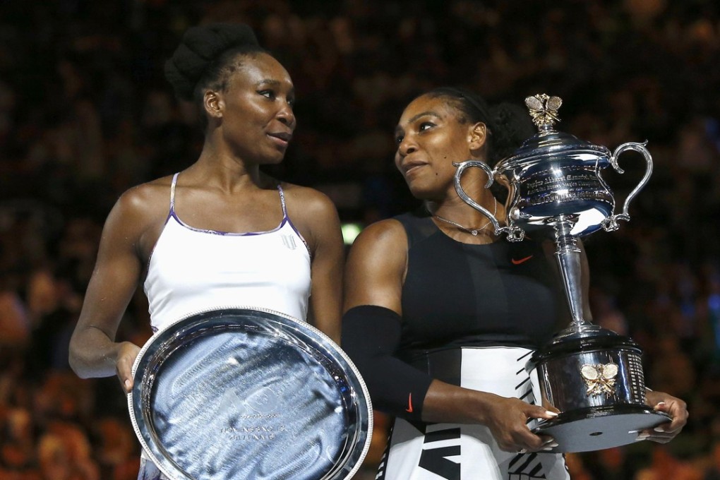 Serena Williams beat her sister Venus Williams in the Australian Open final this year. Photo: Reuters