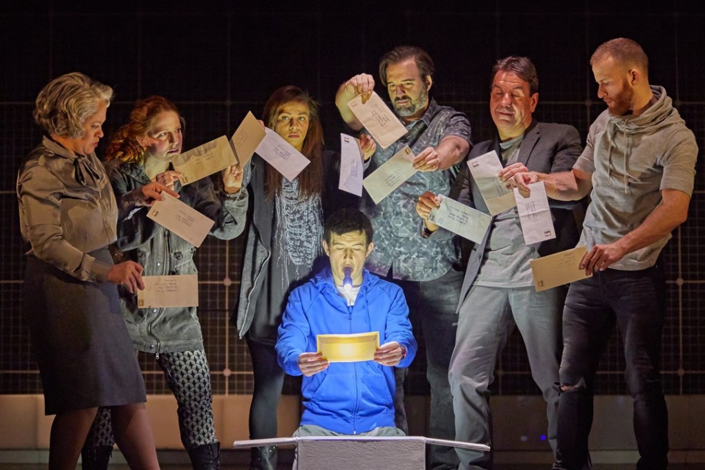 A scene from The Curious Incident of the Dog in the Night-Time, a production by Britain’s National Theatre coming to the 2018 Hong Kong Arts Festival.