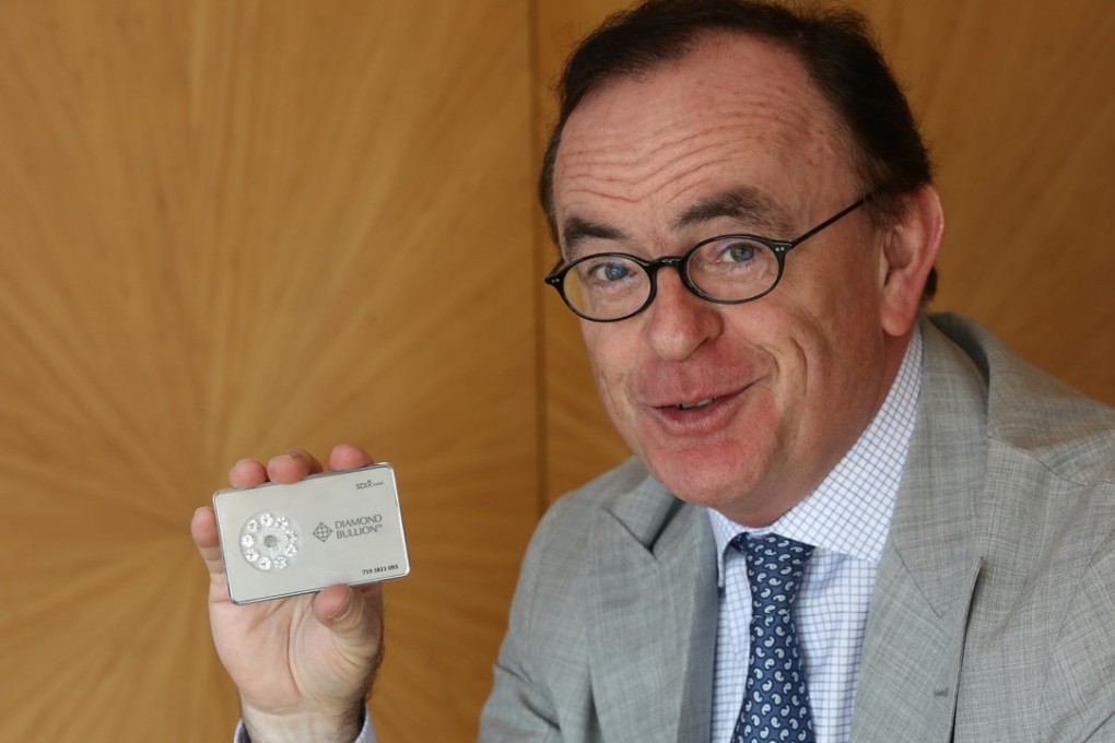 Alain Vandenborre, founder and executive chairman of Singapore Diamond Investment Exchange. Photo: Jonathan Wong