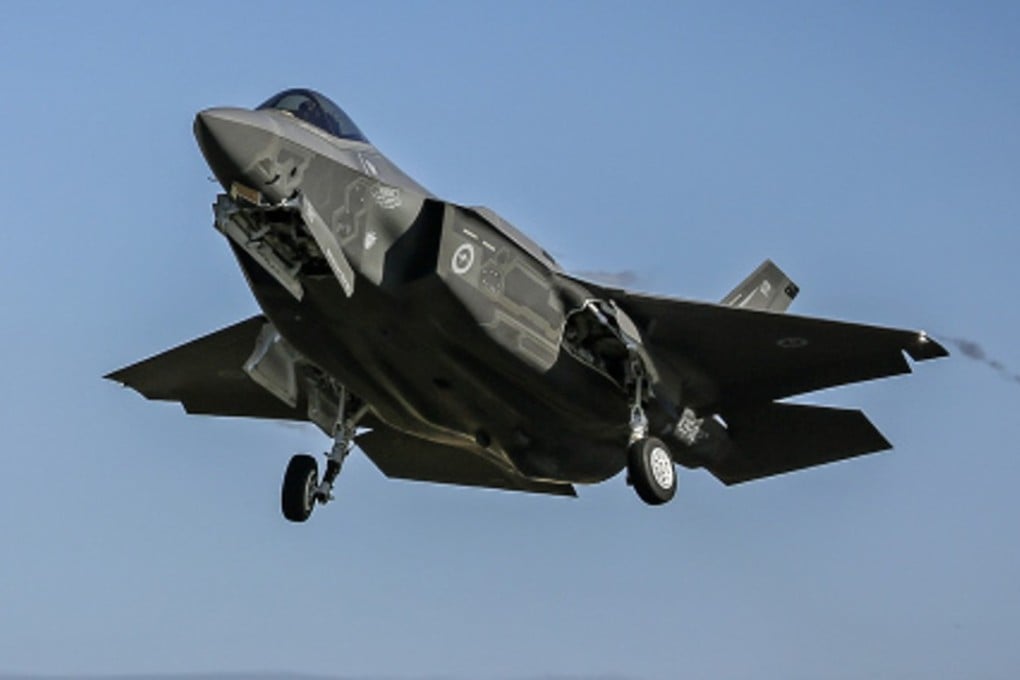 An Australian F-35 Lightning II jet. Sensitive data about Australia’s stealth fighter and P-8 surveillance aircraft programmes were stolen when a defence subcontractor was hacked using a tool widely used by Chinese cyber criminals, officials said. Photo: Royal Australian Air Force