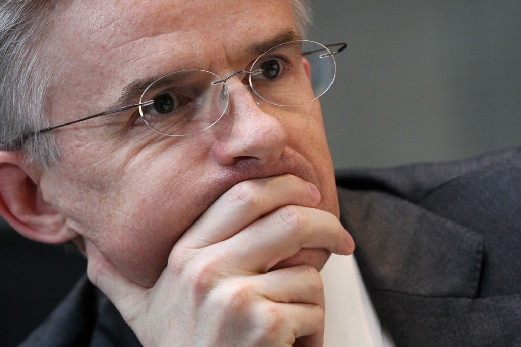 A 2014 file photo of John Flint, who will take over as group chief executive of HSBC on February 21 next year. Photo: May Tse